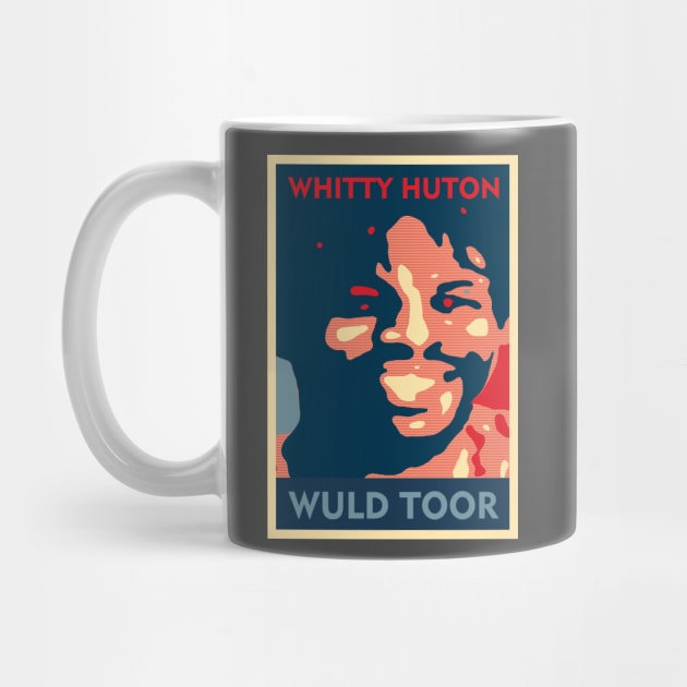 Whitty Hutton P Buton by Girladies Artshop